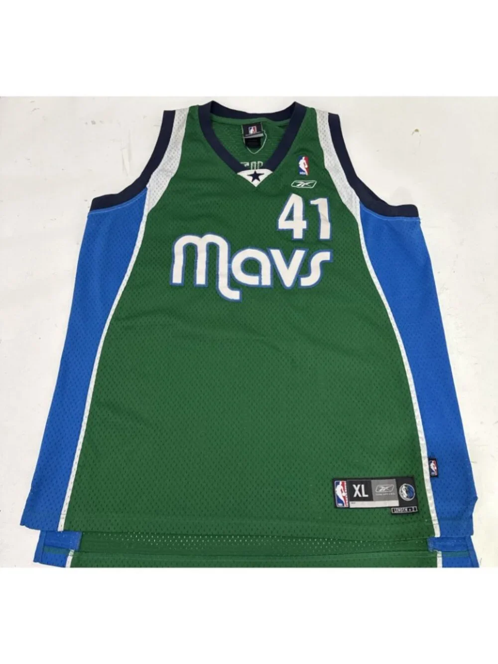 Dirk Nowitzki Dallas Mavericks Jersey NBA Basketball Adidas 41 2006 Mens Sz XL